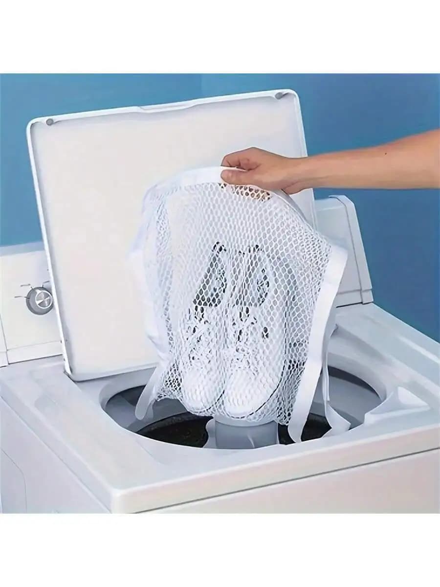 Washable Mesh Shoe Washing Bag For Laundry Machine