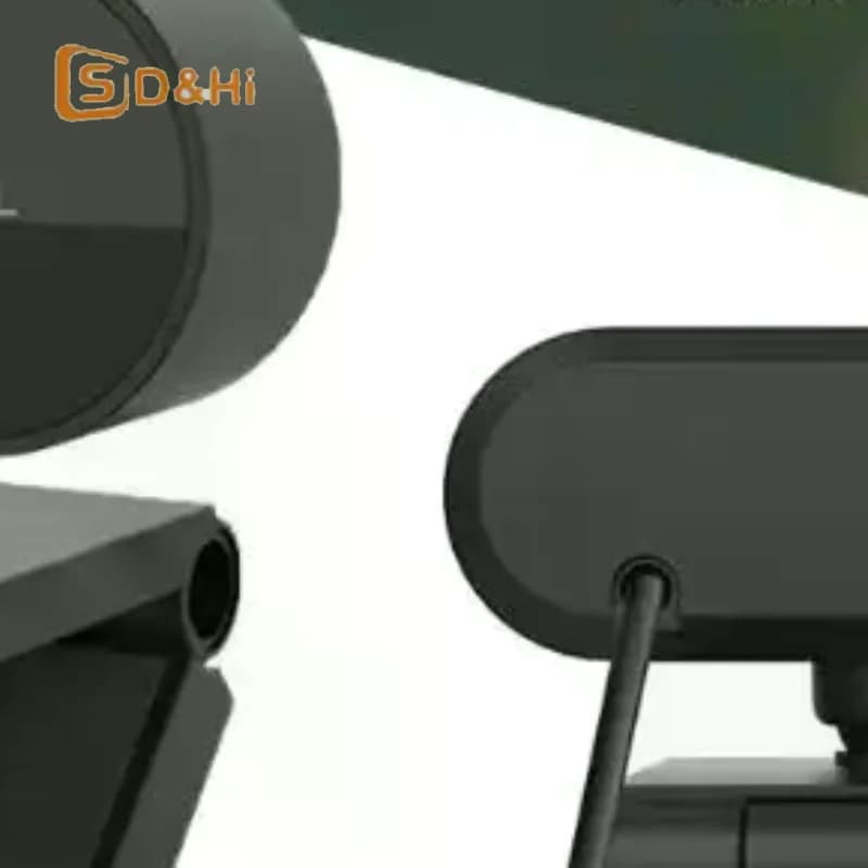 1PCS Full HD 1080P Black USB Webcam Built In Mic Plug And Play PC Camera 360 Rotatable For Video Calls Zoom Teams Streaming