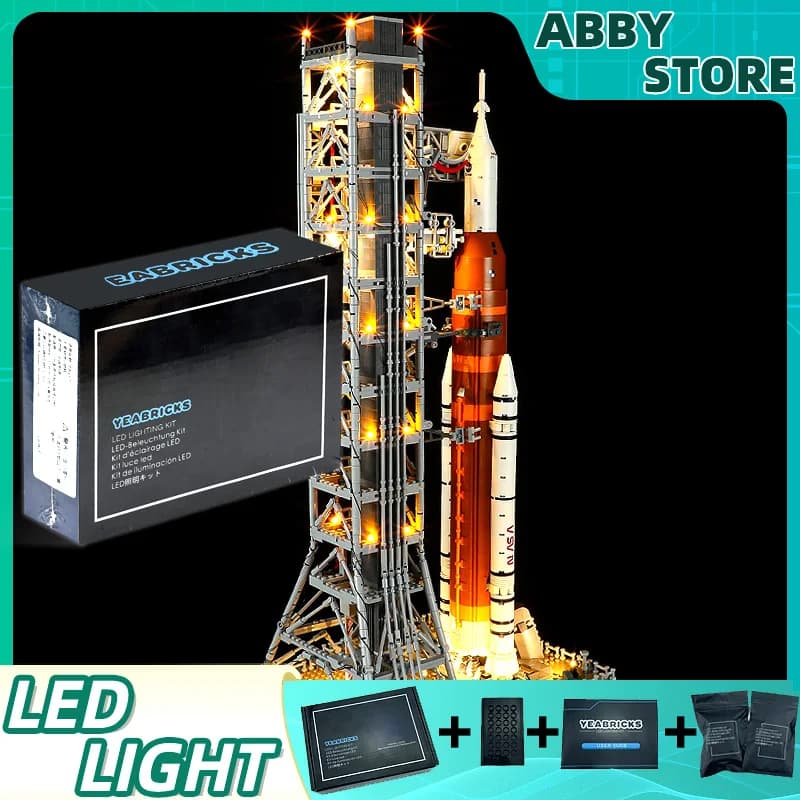 Kit luce LED fai-da-te per LEGO 10341 (solo luce LED, senza modello di blocchi)