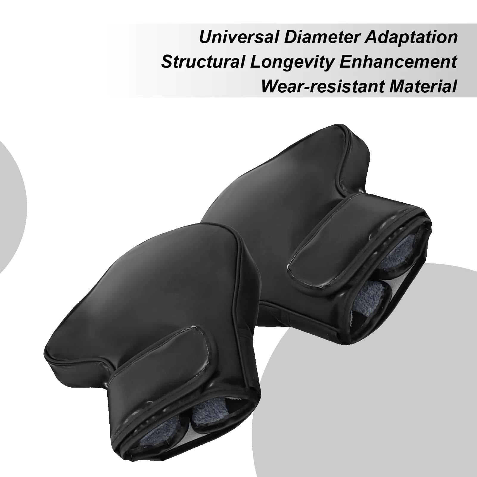 Guanti da manubrio per scooter Guanti da manubrio da equitazione Grip da ciclismo Protezione calda per moto Dirtbike Scooter Bike Motoslitta