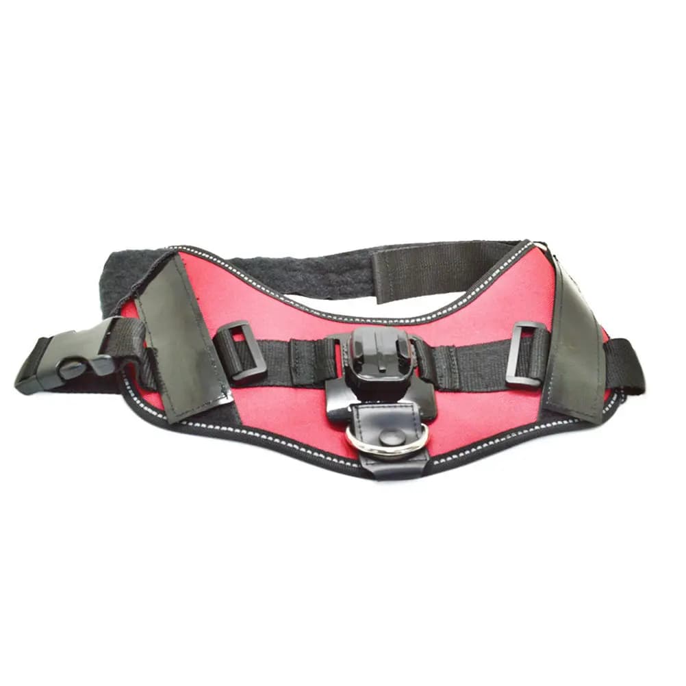 Imbracatura per Cani con Cinghia Regolabile Rotante a 360 Gradi per Fotocamera Versione Precedente, Ideale per Registrare Azioni all'Aperto