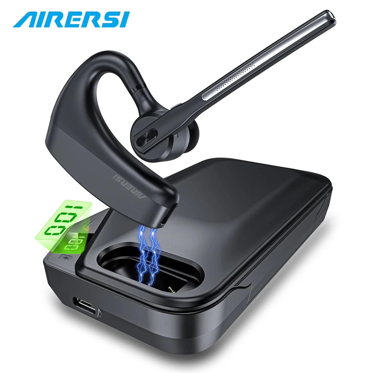 Il più recente auricolare Bluetooth K10C Cuffie wireless Auricolari con cancellazione del rumore con doppio microfono con custodia di ricarica per tutti gli smartphone