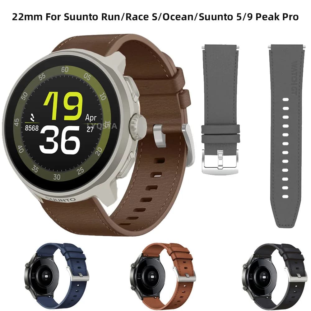 For SUUNTO Run/VERTICAL/Ocean/5 9 PEAK PRO/RACE S HUAWEI GT5 GT4 46mm GT3 SE GT 2 Pro spare strap