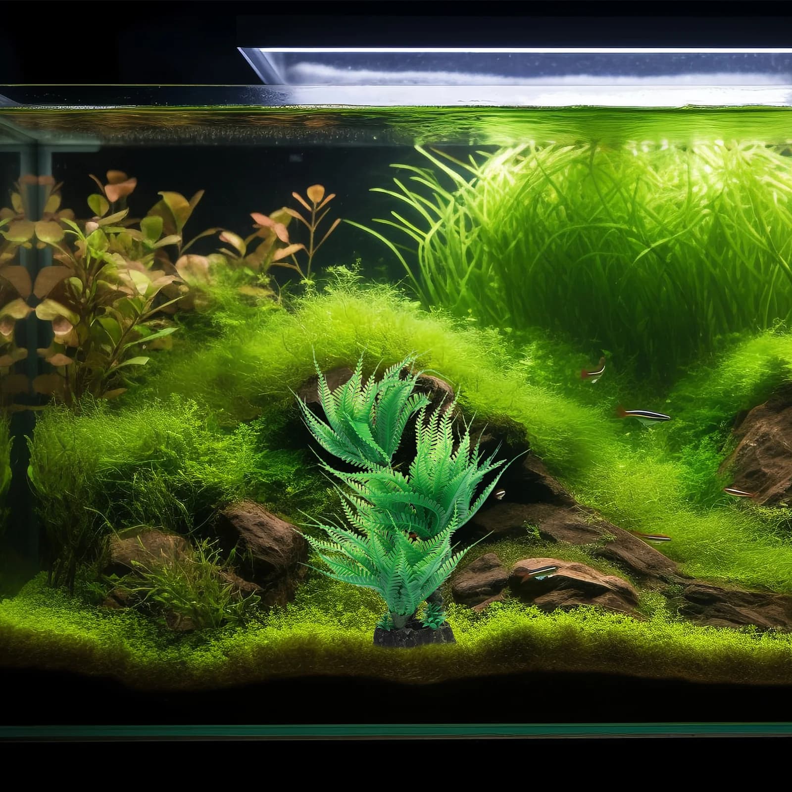 Artificial Plants for Aquarium: Simulation of Aquatic Plants with High Definition Design, Ideal for Aquariums