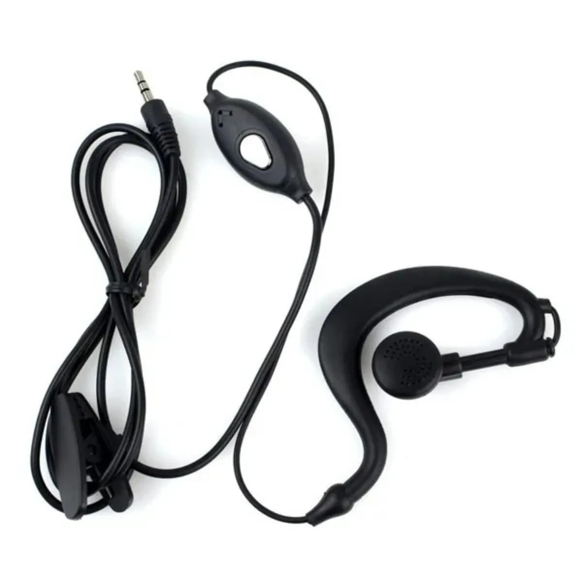 ABBREE 992 Mini Walkie Talkie Auricolare 1 Pin 2.5mm Radio bidirezionale Cuffia con microfono PTT per RT388 RT628 RT3
