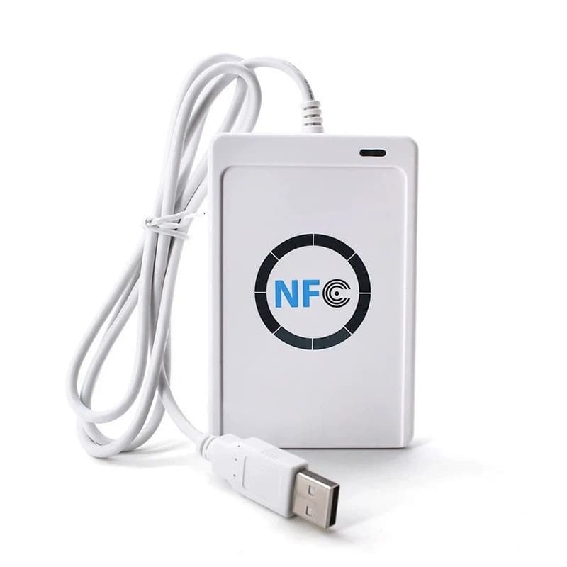 Lettore desktop NFC Lettore di schede di controllo accessi ic Lettore di schede di copia Interfaccia USB Lettore di schede induttivo