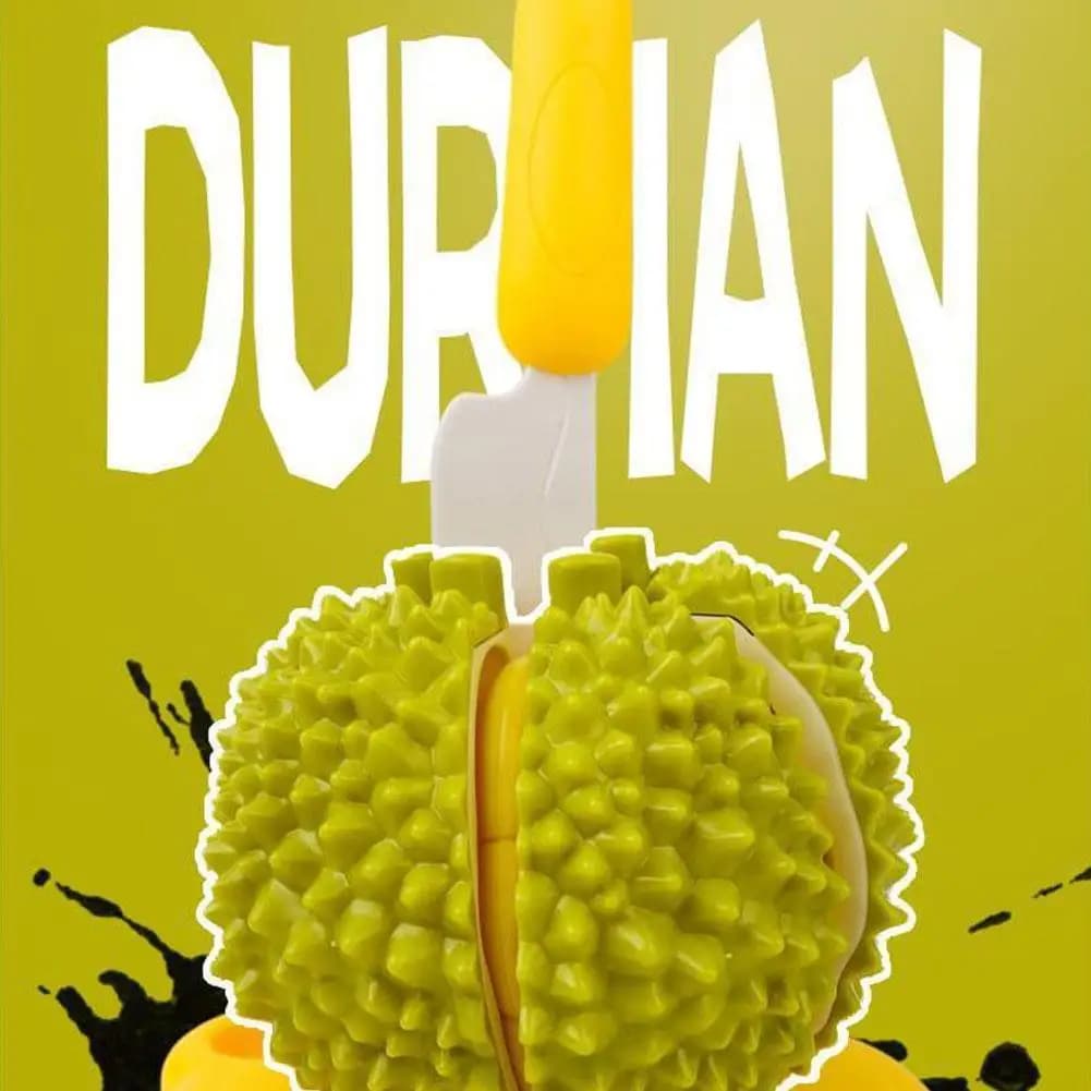 Simulation Durian Educational Toy Montessori Paste Chechele Play House Decompress Educational Toy Gift