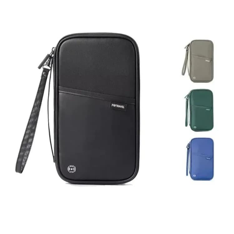 Travel Wallet for Family Passport Holder Waterproof Document Case Organizer Travel Accessories Cover Document Bag Cardholder