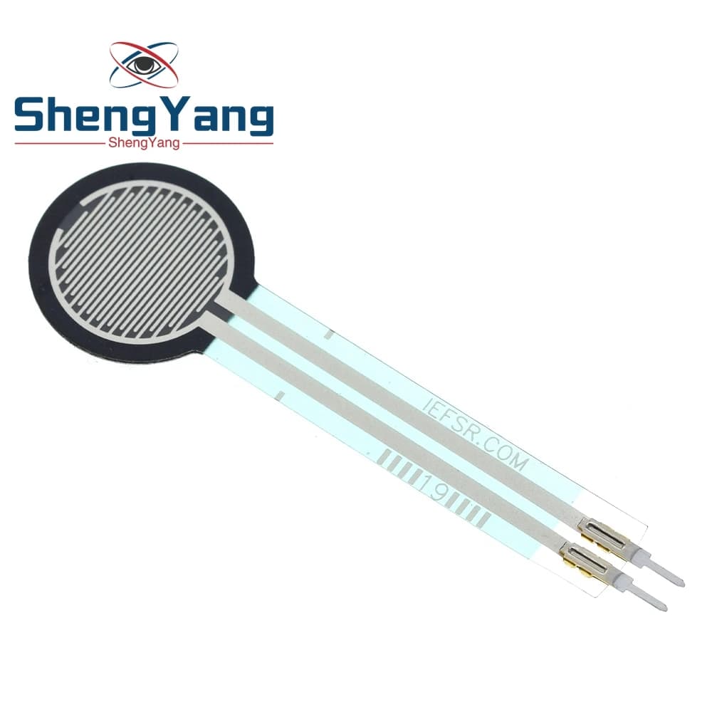 TZT 1/3PCS FSR402 Resistore Sensibile alla Forza FSR da 0,5 Pollici per Kit Fai-da-Te Arduino