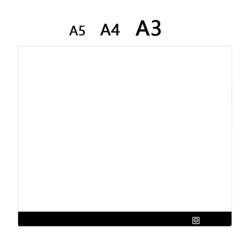Tavolo luminoso da disegno per pittura con diamanti Tavolo luminoso grafico a LED Scatola luminosa da tracciamento Scheda da copia A3 A4 A5 Tavolo luminoso artistico elettronico per drawin