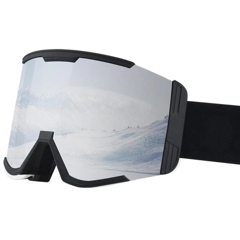 Anti-Scratch Over Glasses Snow Goggles UV Protections Anti Fog Snowboard Goggles Wide Ski Goggles for Men Women