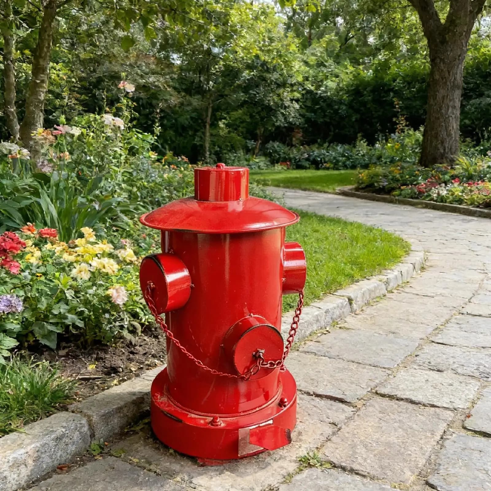 Cestino per Rifiuti a Pedale Rosso a Forma di Idrante Antincendio, Creativo e Versatile, per Soggiorno e Bagno