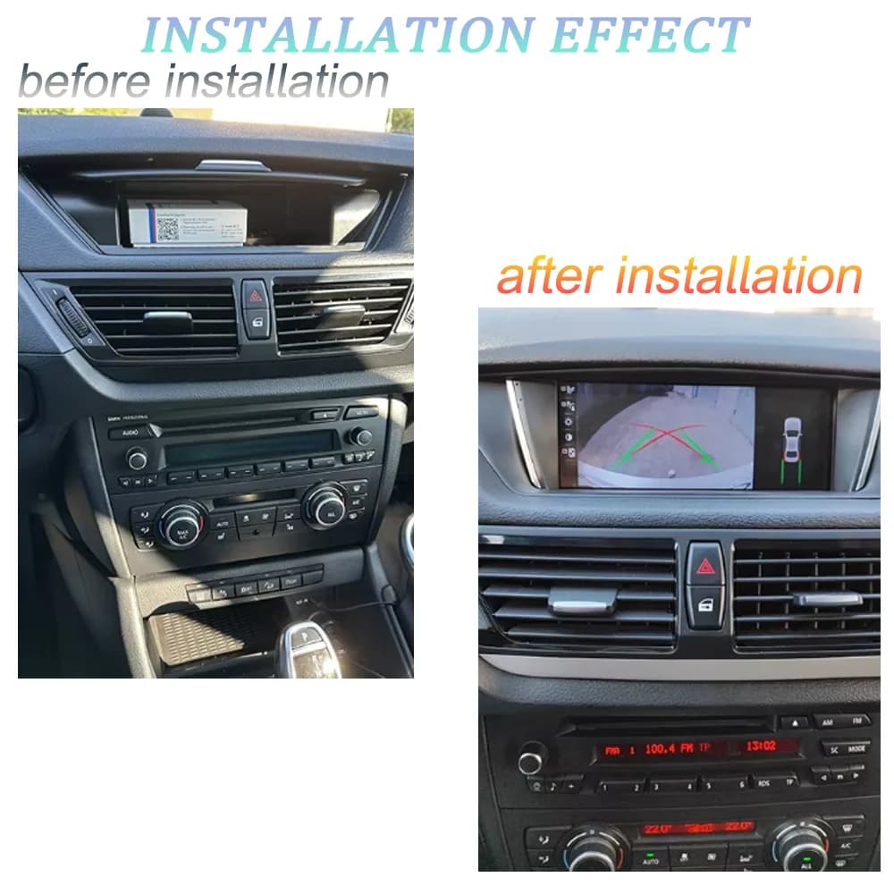 Andorid 13 Per BMW E84 X1 2011-2015 CIC Car Multimedia 8.8 "Lettori Video Senza Fili CarPlay Navigazione Schermo Bluetooth Radio 4G