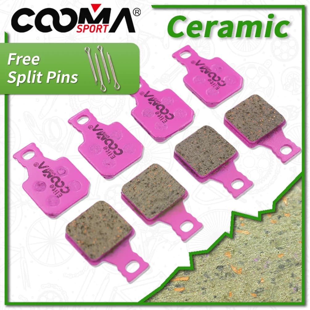 4 paia di pastiglie freno a disco in ceramica per bicicletta per pinza Magura MT5, MT7, classe Elite