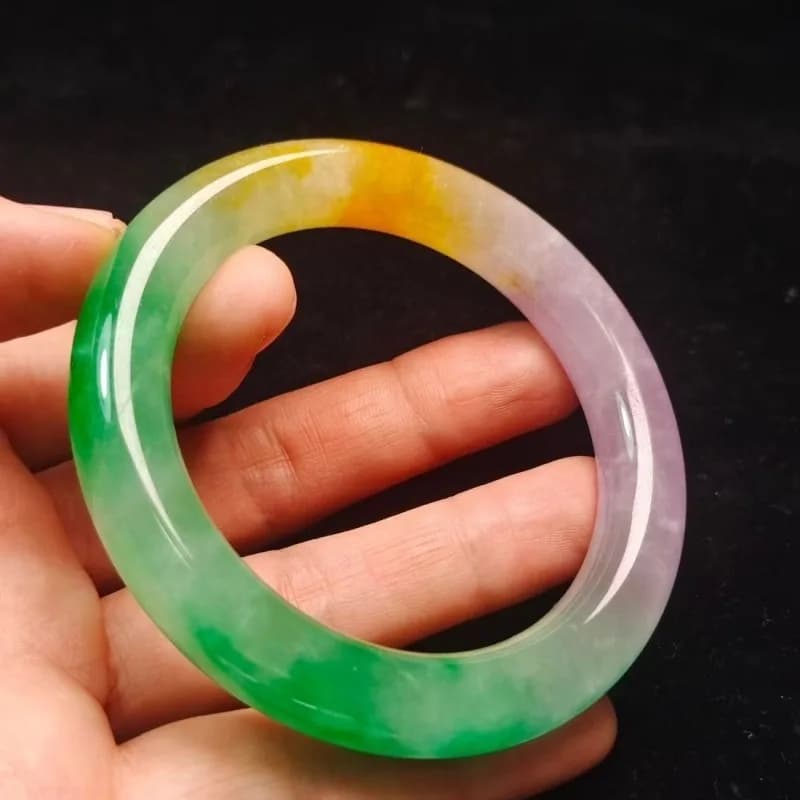 Classic Boutique Bracelet with Three Colorful Circles, Elegant and Refined Bracelet with Fluctuating Flowers, Gift for Friends