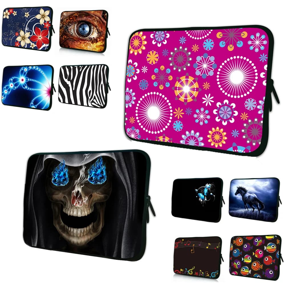 Custodia per Mini PC, Netbook, Chromebook, Laptop in Neoprene da 7, 10, 12, 13, 14, 15, 16, 17 pollici - Accessori e Borsa a Sacchetto per MacBook Air M4 M5