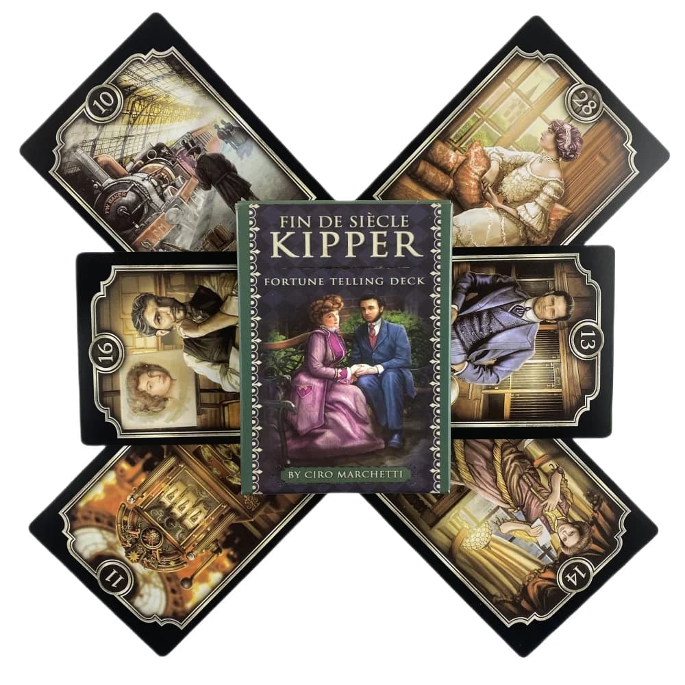 FIN Sieve Kipper Oracle Cards Versione inglese Divination Fate Deck Tarot Card Giochi da tavolo