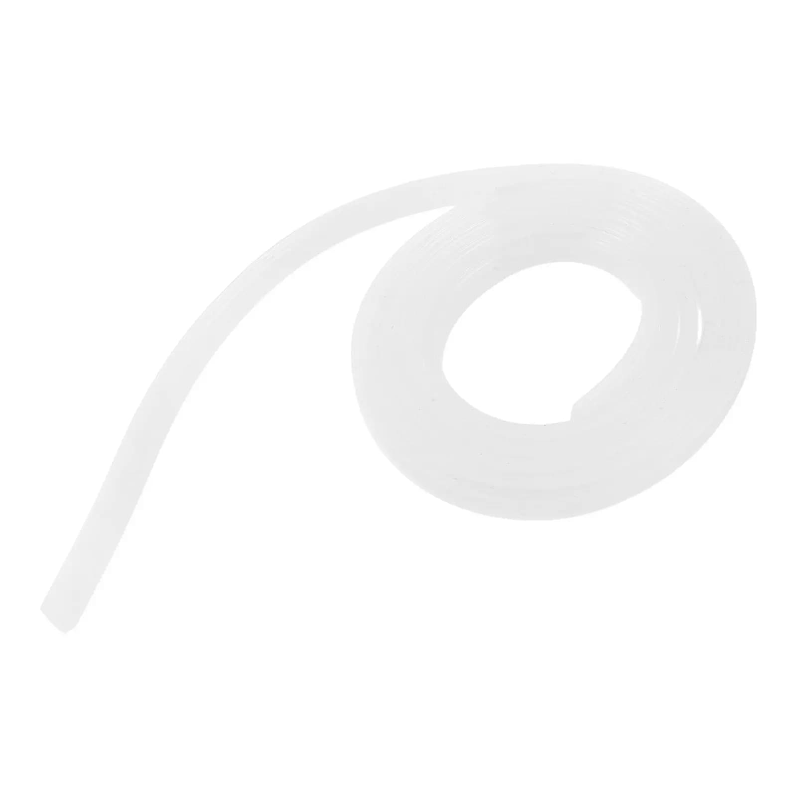 Diffusore per Striscia LED in PVC Flessibile, Lunghezza 0,28ft (6mm) x Larghezza 6mm, Copertura Flessibile per Corda Luminosa a LED per Uso Interno ed Esterno, Diffusore di Luce per Binario