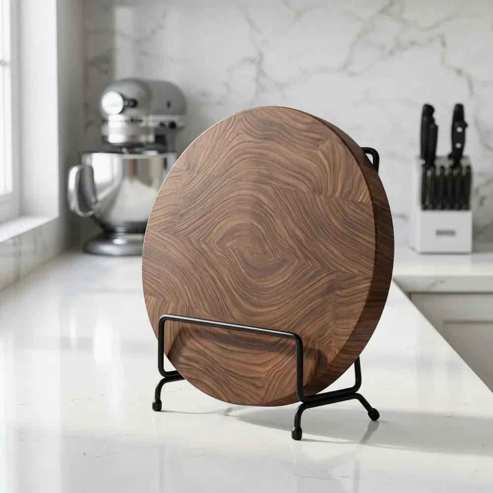 Rustproof Cutting Board Stand Stainless Steel Space Saving Pot Lid Holder Multifunctional Drain Kitchen Organizer Desktop