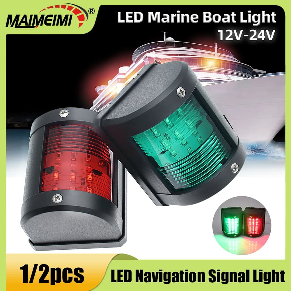 12V 24V Luce di navigazione marina Luce di segnale di navigazione a LED Lampada di avvertimento impermeabile Luci di ancoraggio marino per accessori per yacht per barche