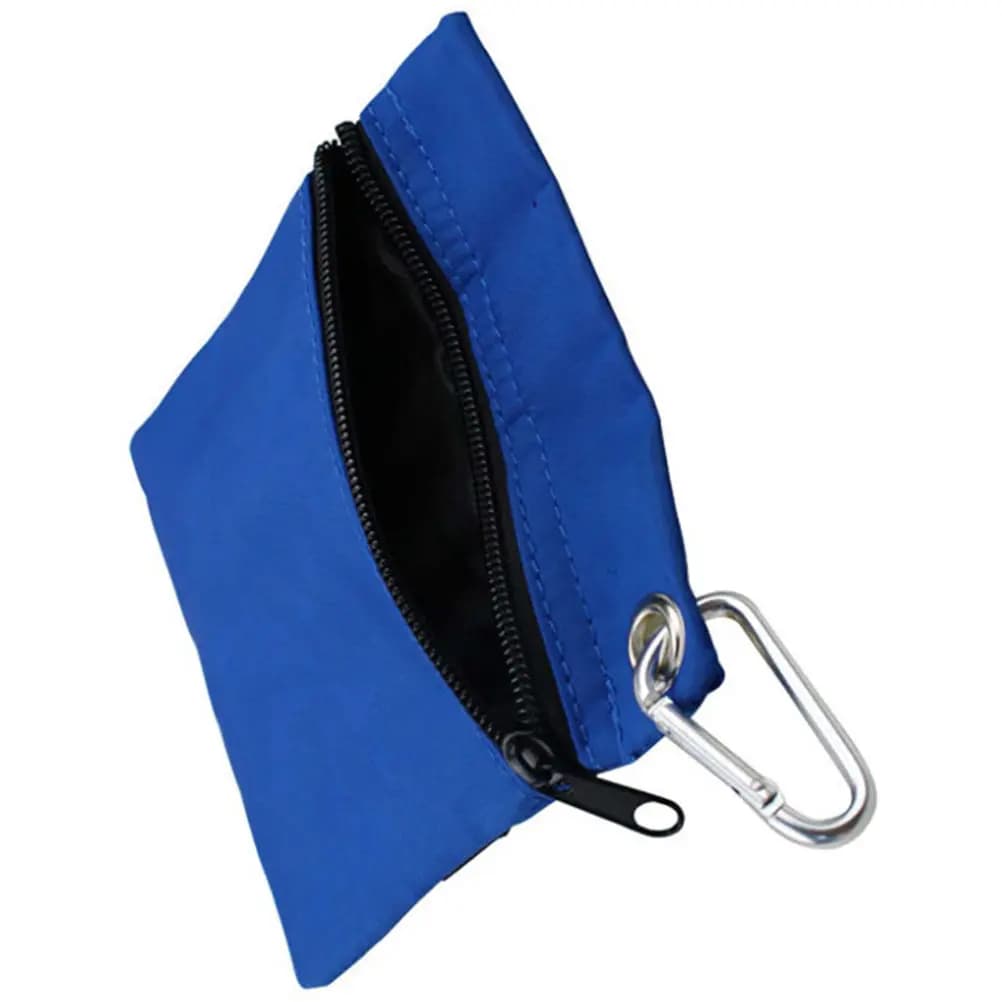 Borsa Porta Tee da Golf in Nylon, Custodia per Palline da Golf Stabile, Resistente all'Usura, Portatile, da Appendere, per Tee e Palline, Sport all'Aperto
