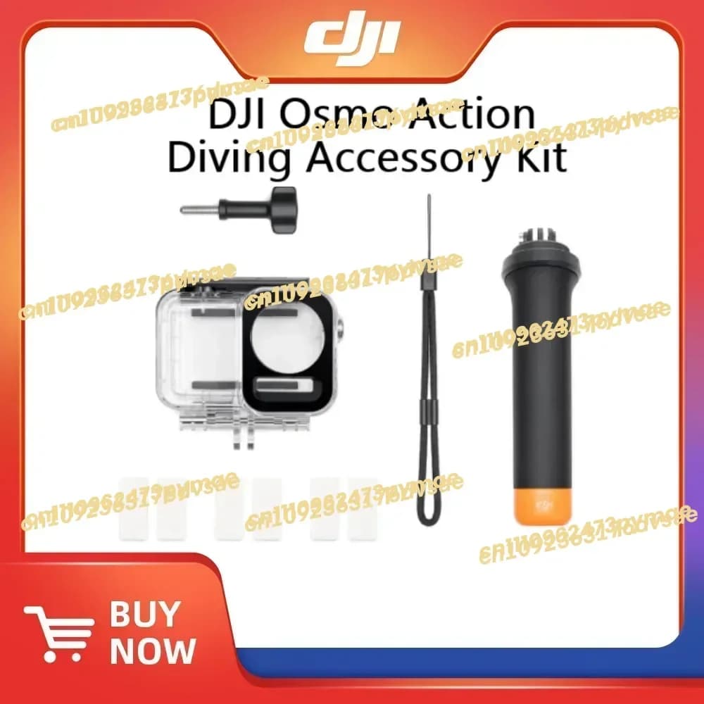 2025JHDDJI Osmo Action 2 3 4 5 Pro Diving Accessory Kit Action sport camera Accessory Part for Osmo Action3 Original Brand acces