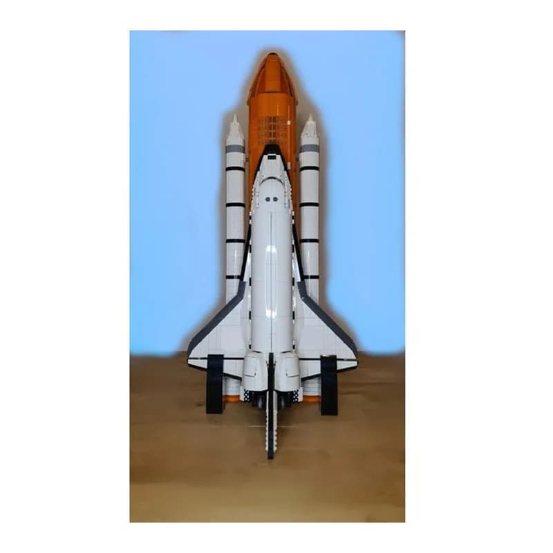 MOC-73206 Building Blocks Space Shuttle Discovery 1:70 Modello Figura 3,263 Pezzi Compleanno per bambini Natale Capodanno Giocattolo Regalo