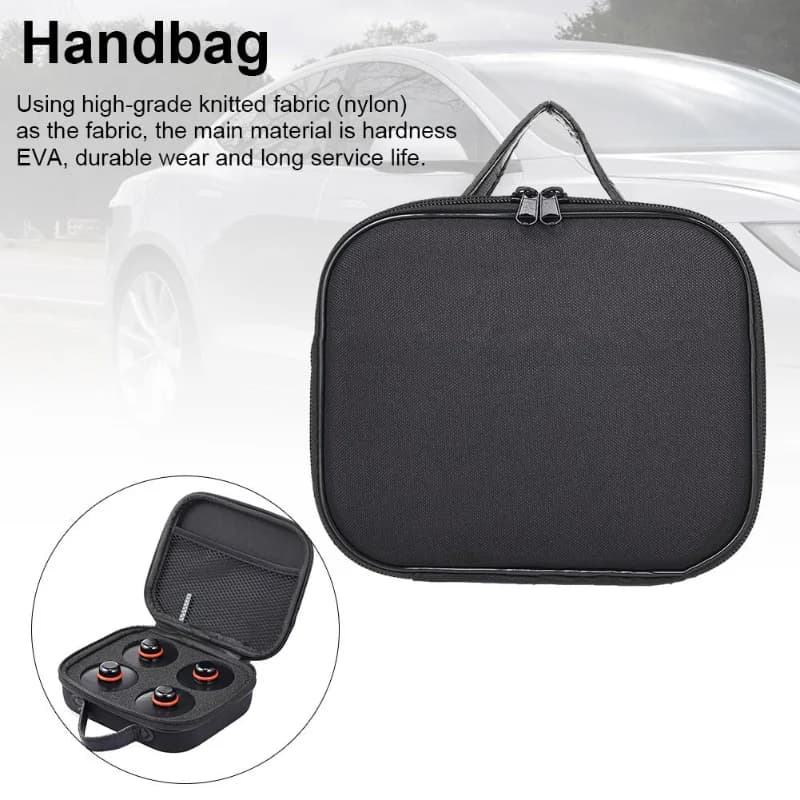 Jack Pad Storage Bag for Tesla Model 3 Model S Model X Model Y Protective Handbag Carrying Case EVA Car Accessories