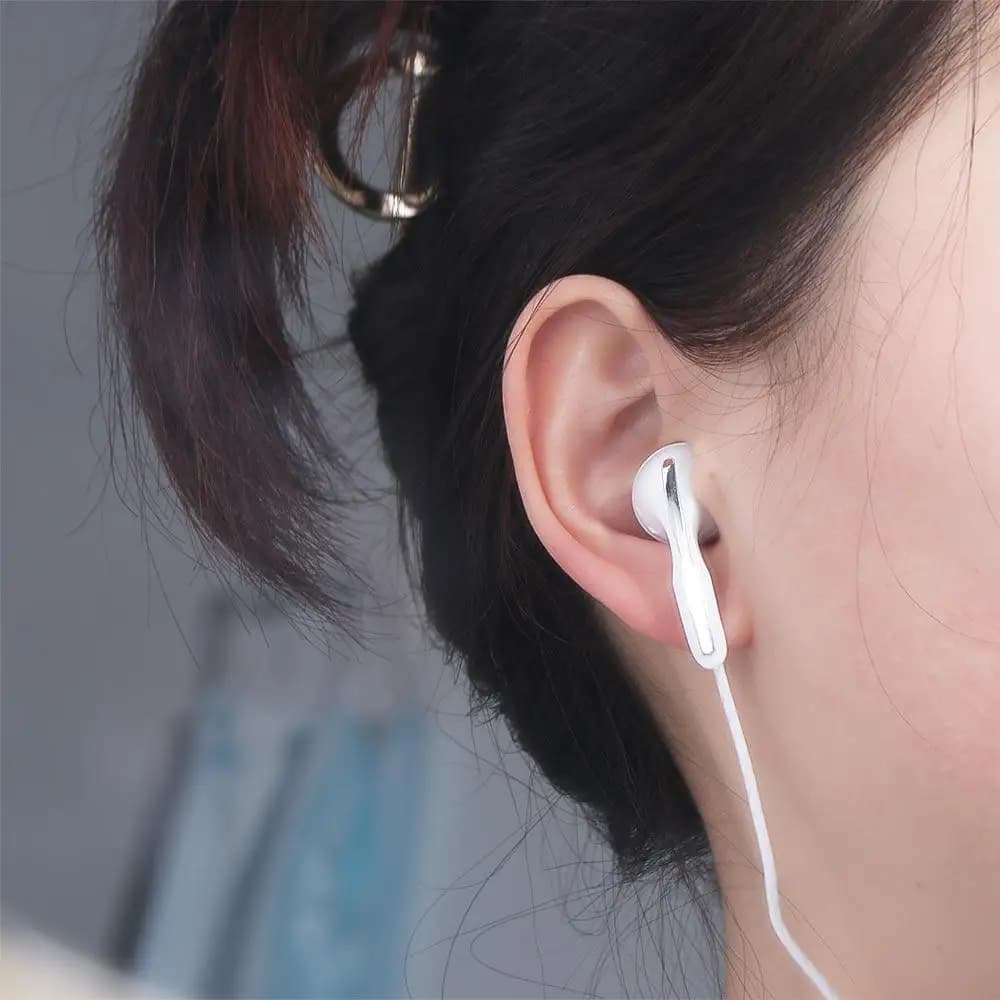Con microfono per smartphone, cancellazione del rumore, bassi stereo, auricolari cablati da 3,5 mm, cuffie sportive, auricolari piatti, auricolari in-ear