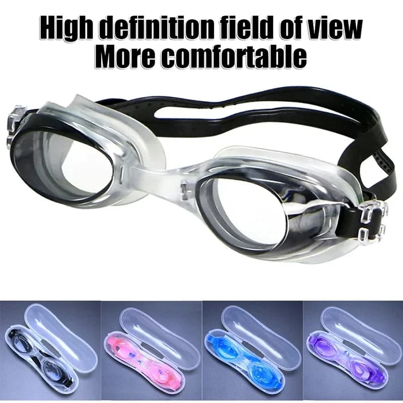 1PCS Adjustable Waterproof Anti-fog Swimming Goggles Small Frame Swimming Glasses Suitable For Swimming And Diving Water Sport
