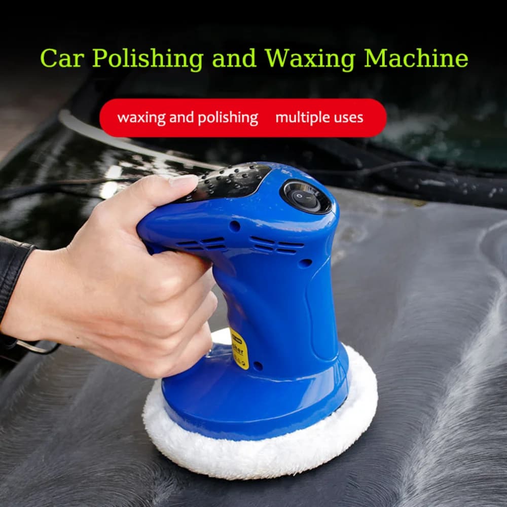 Lucidatrice per auto elettrica portatile 12V Auto Beauty Lucidatura Ceretta Kit di strumenti per riparazione graffi auto Lucidatura per pavimenti Dettagli
