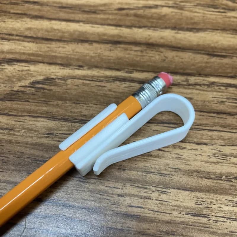 Plastic Notebook Pen Clip, Multifunctional Portable Pen Holder for Journals Planners