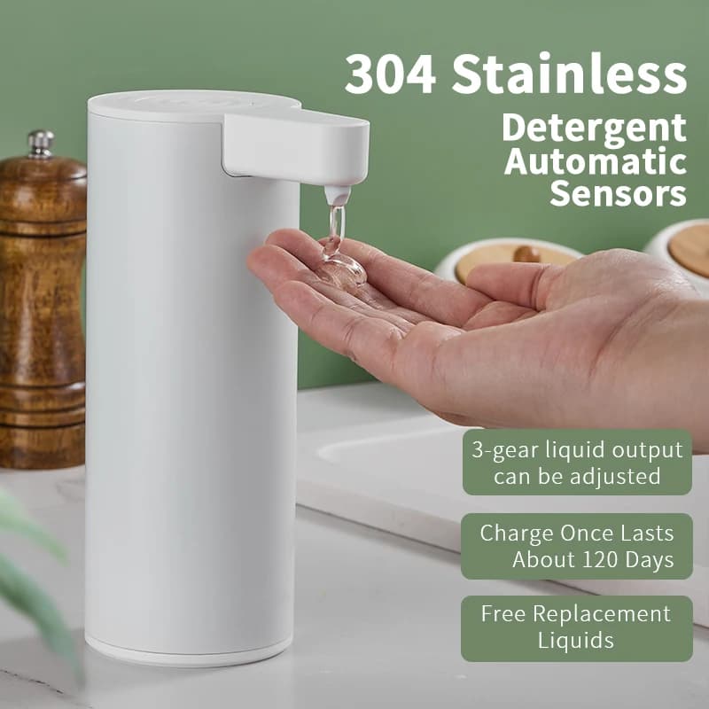 Sensore automatico per lavastoviglie Lavatrice intelligente per mani Dispenser di sapone disinfettante per le mani da cucina