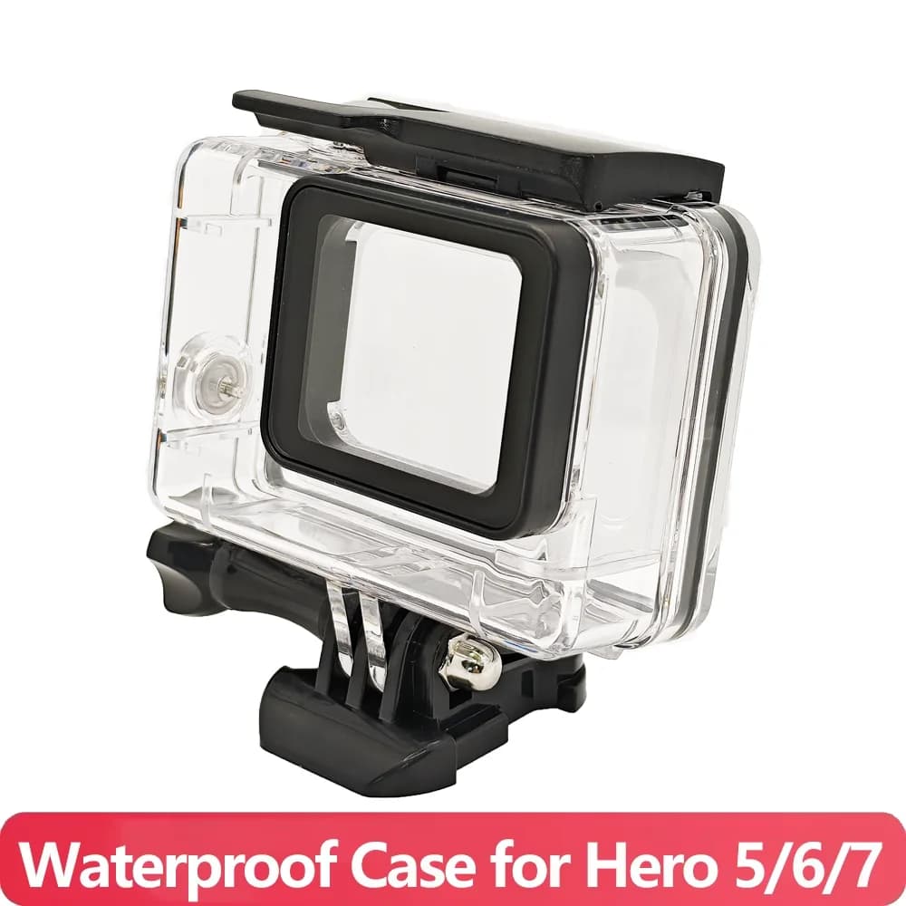 Waterproof Housing underwater protective housing 40 meters Diving shell for GoPro Hero 5 6 7 Accessories for action camera black