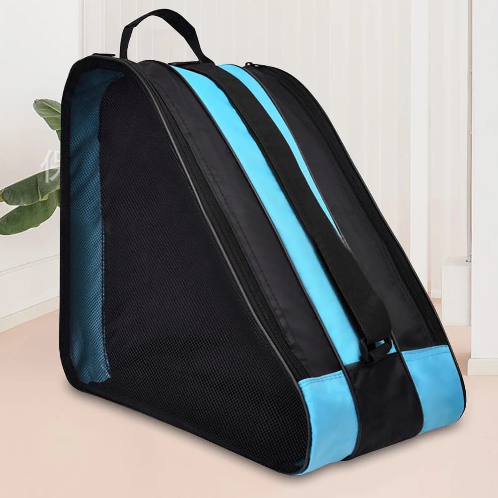 Borsa per Pattinaggio Artistico per Bambini, Tracolla/Mano, Borsa Imbottita per Pattini a Rotelle, Borsa Porta Pattini, Accessori per Pattini a Rotelle per Bambini