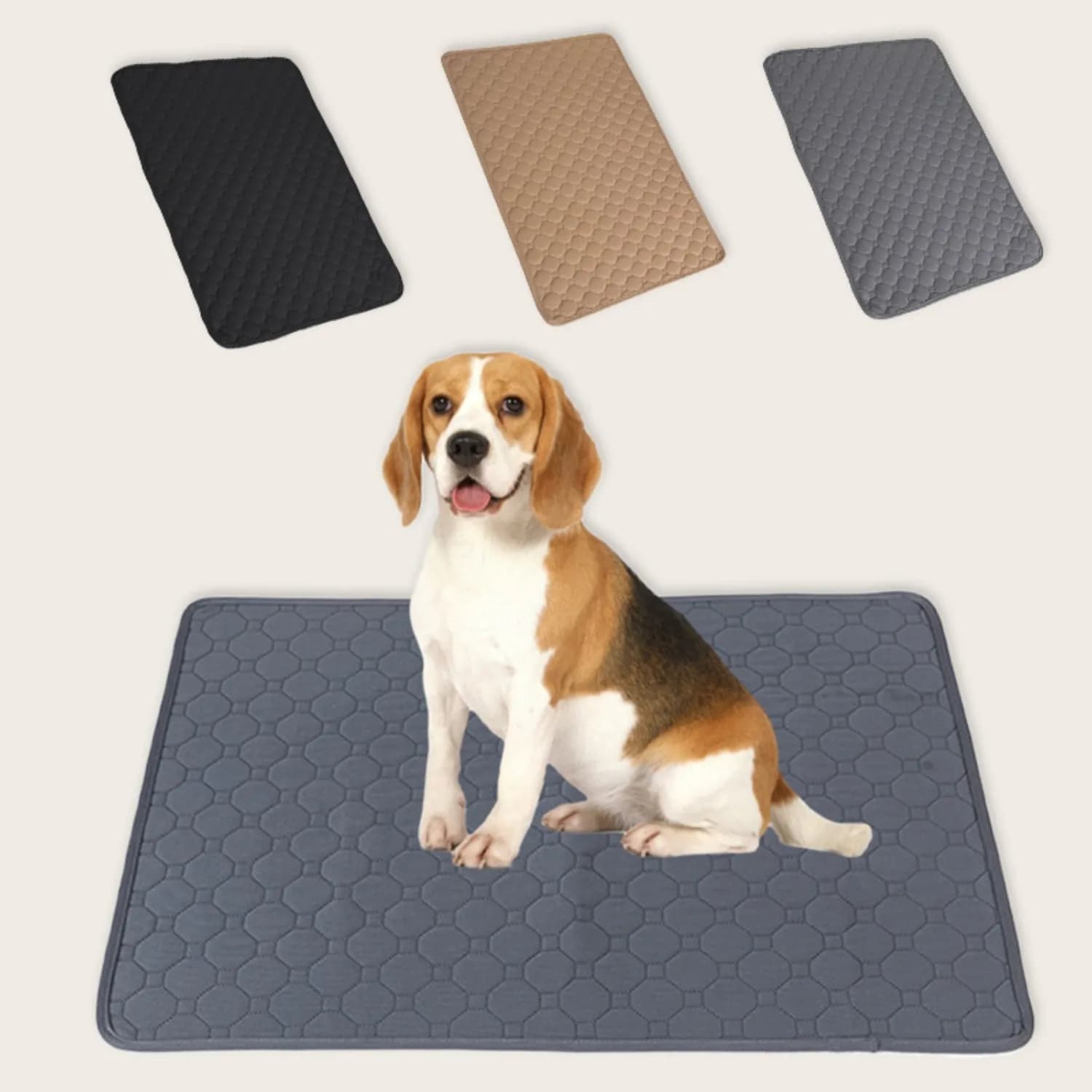 PLOVG Dog Pee Pad Blanket Reusable Absorbent Diaper Washable Puppy Training Urine Mat for Pet Car Seat Cover Pet Supplies