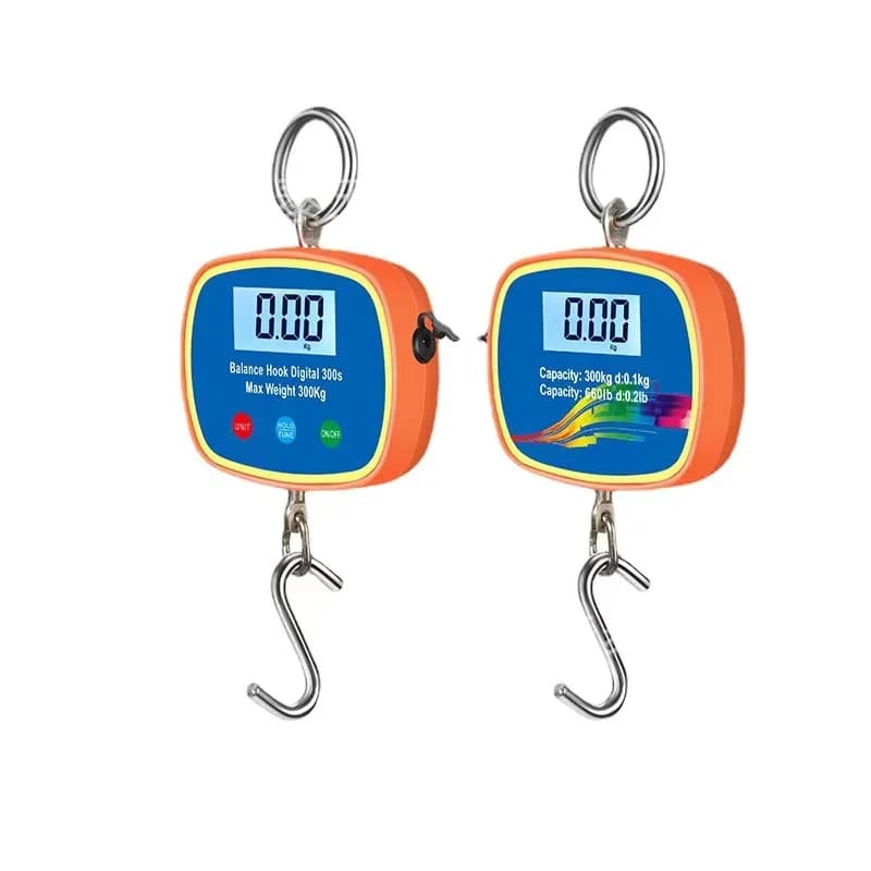 Weight 300kg Mini Digital Lifting Scale Luggage Fishing Balance Pocket Scale Hook Crane Electronic Scale
