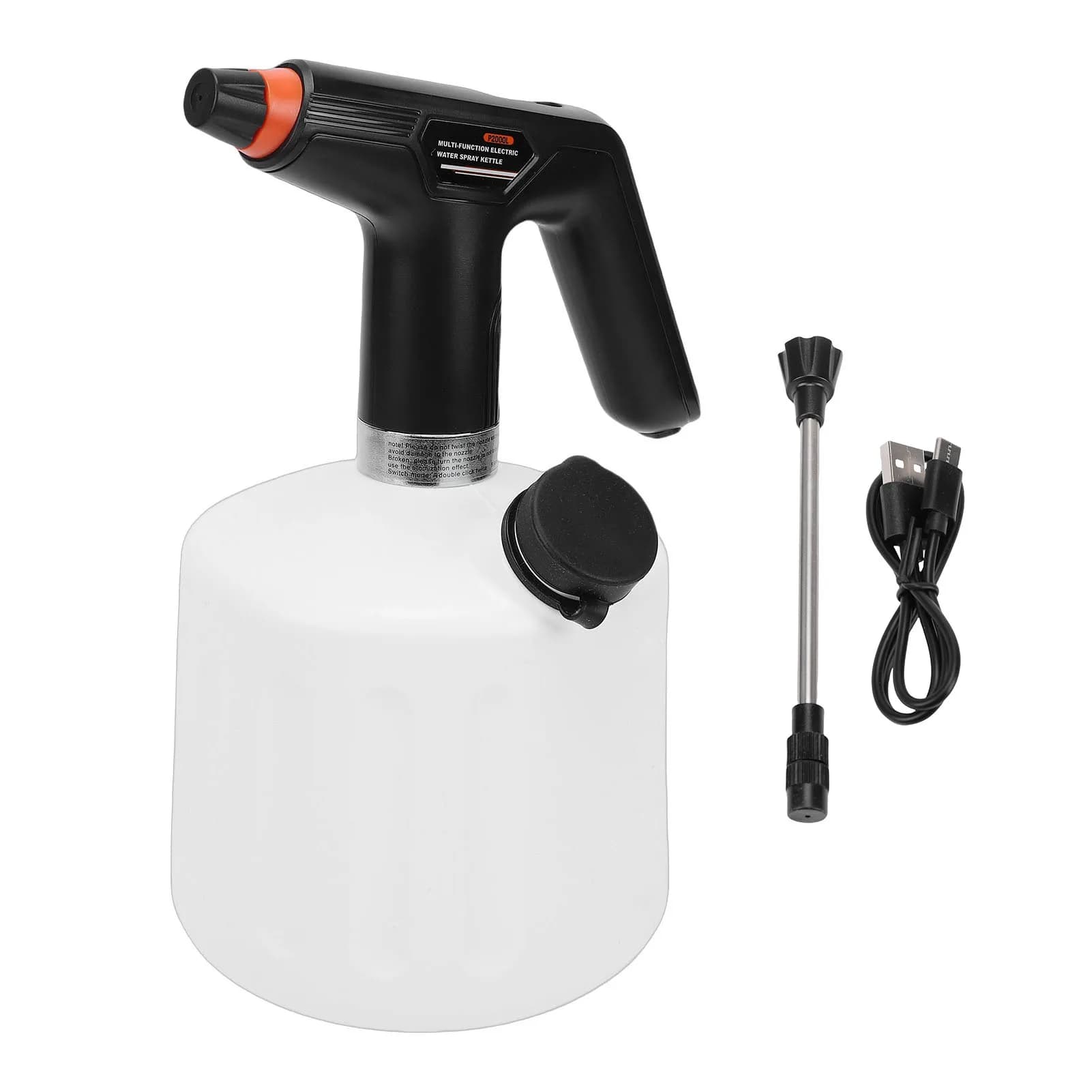 High Pressure Portable Electric Sprayer, Plant Rechargeable Nebulizer, Ideal for Home, Courtyard and Garden