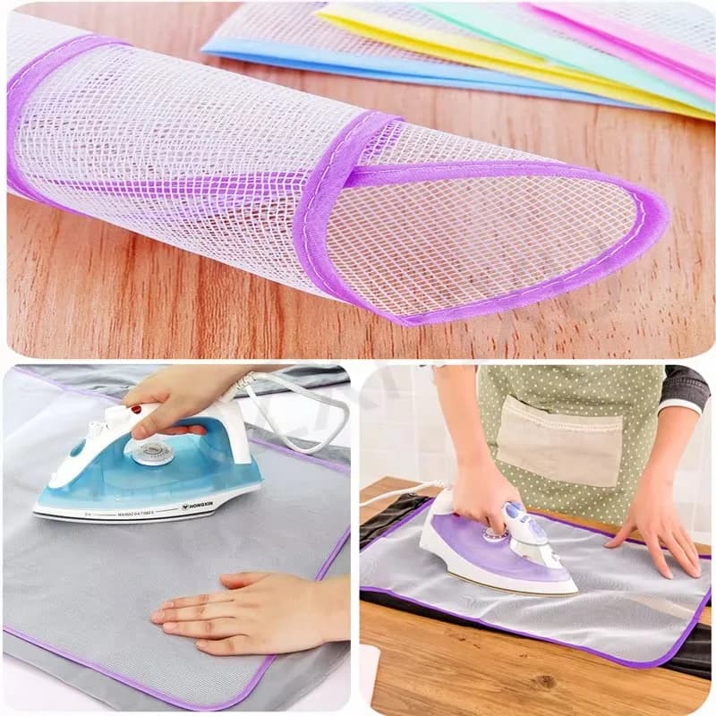 1/3/8/15 pezzi panno protettivo pressa rete isolante asse da stiro tappetino copertura contro pressatura pad mini ferro colori casuali