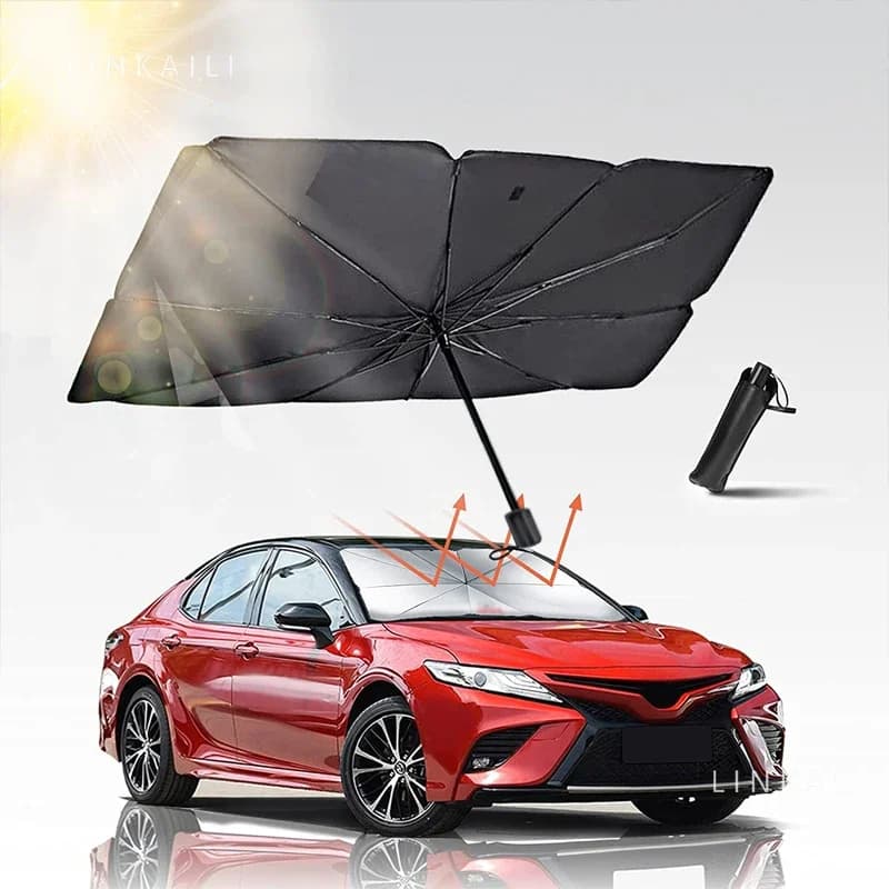 Parasole per Auto, Protezione Solare per Parabrezza Anteriore, Accessori per la Protezione Interna del Veicolo
