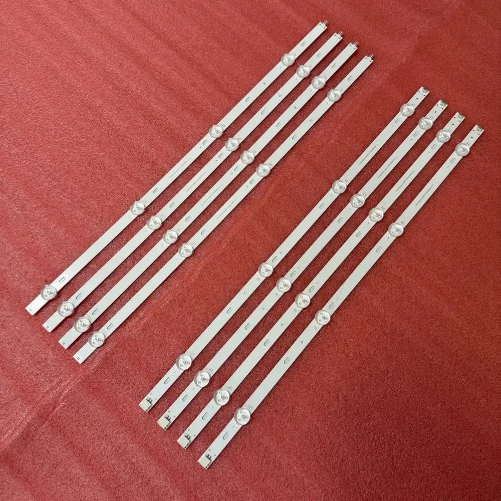 8 pz/set striscia di retroilluminazione a LED per Insignia NS-50F301CA22 NS-50DF710NA21 LB-GM3030-GJBETTY504X8BB19-1-J LB5010C V0 00