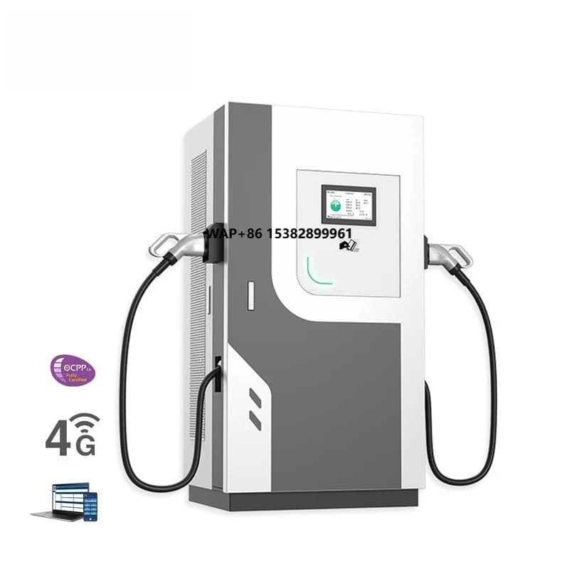 Stazione di Ricarica Rapida per Veicoli Elettrici Penoda IP55 40-240kw DC, OCPP1.6J, Montaggio a Pavimento, CCS1 CCS2 GBT Dual, Uso Commerciale, Nuovo Modello