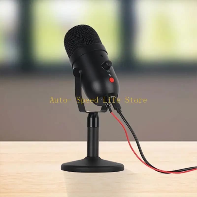 02DA Microfono Streaming Pickup con porte USB-Type-C Microfono a condensatore