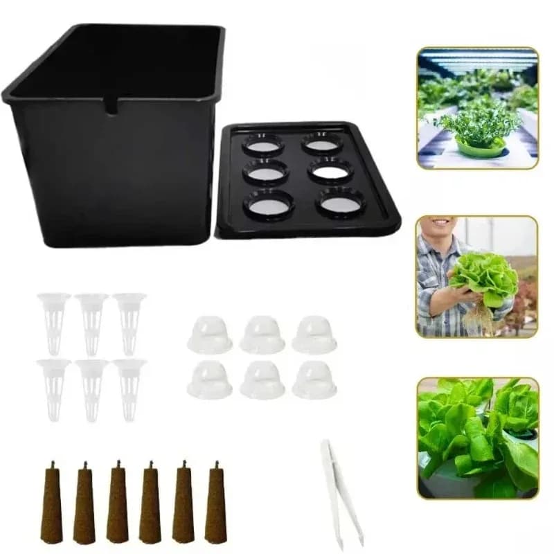 hydroponic growing system kit versatile cultivation planting box lightweight planting container for garden fruits vegetable