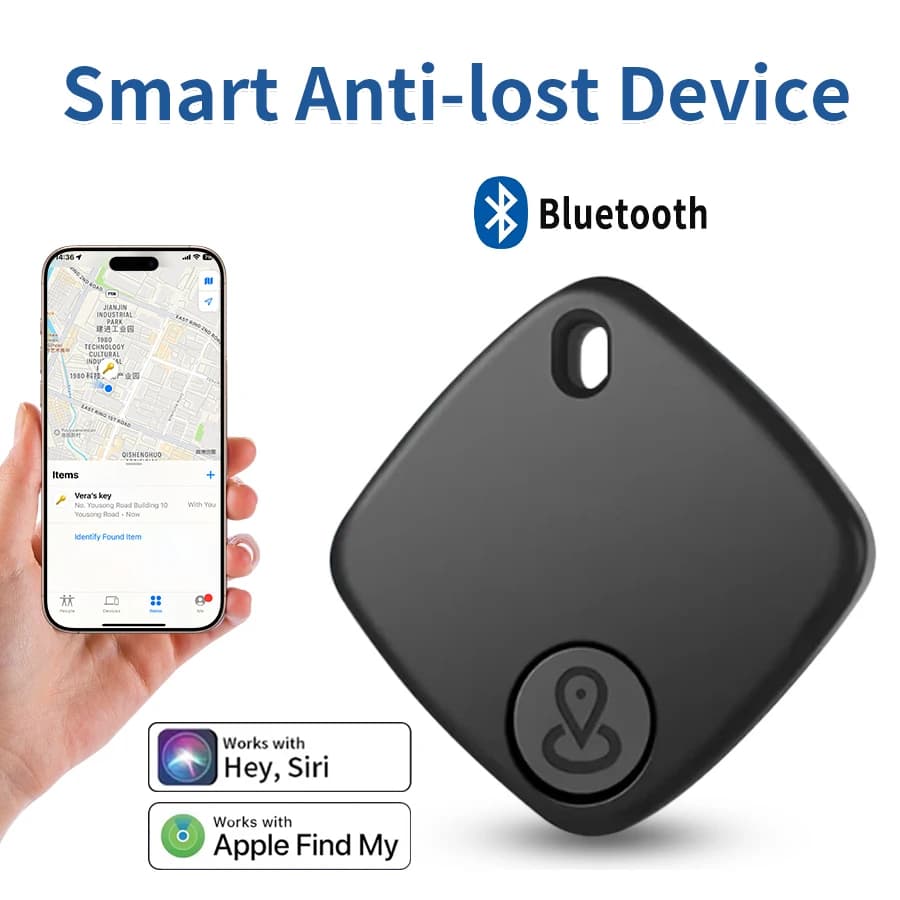 Dispositivo di localizzazione Bluetooth iOS Trova la mia APP Smart Tag Localizzatore GPS Tracker Promemoria allarme anti-smarrimento Chiave per auto Cane Pet Kid Finder