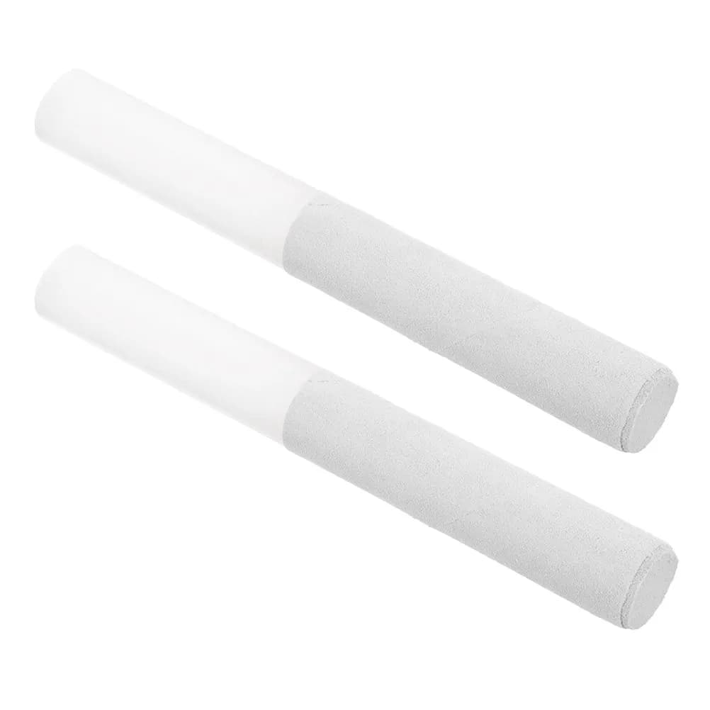2Pcs Acrylic Crystal Quartz Singing Bowl Sticks Hollow Bowl Mallet for Meditation Yoga Healing Crystal Sound Bowls