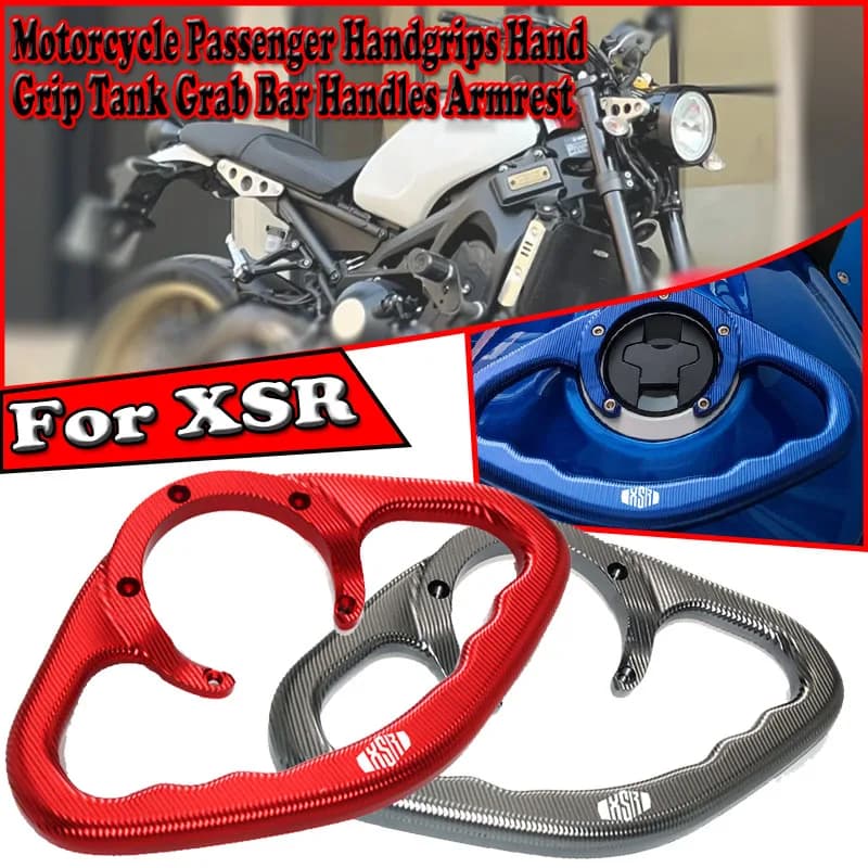CNC Handles for Motorcycles, Tank Handles, Passenger Handles for XSR 155 700 900 2015-2025 - Passenger Comfort Improvement