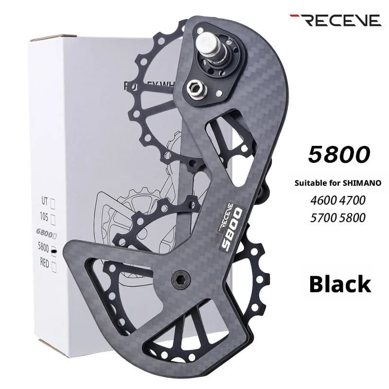 Carbon Ceramic Oversized Derailleur Pulley Cage for Shimano Ultegra 5800 6800 105 R7000 R8000