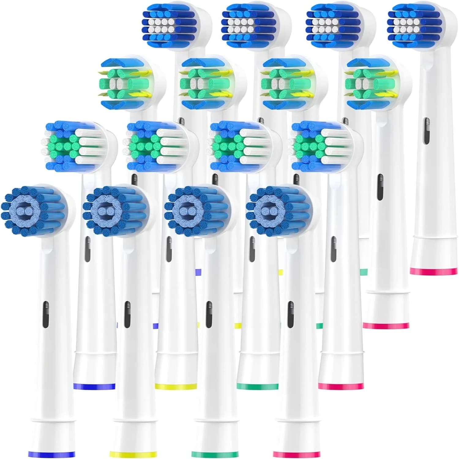 Oral B Braun Brushes Replacement Head Refilling Braun Brush Nuts With Interdental Wire Sensitive Precision Standard for Oralb