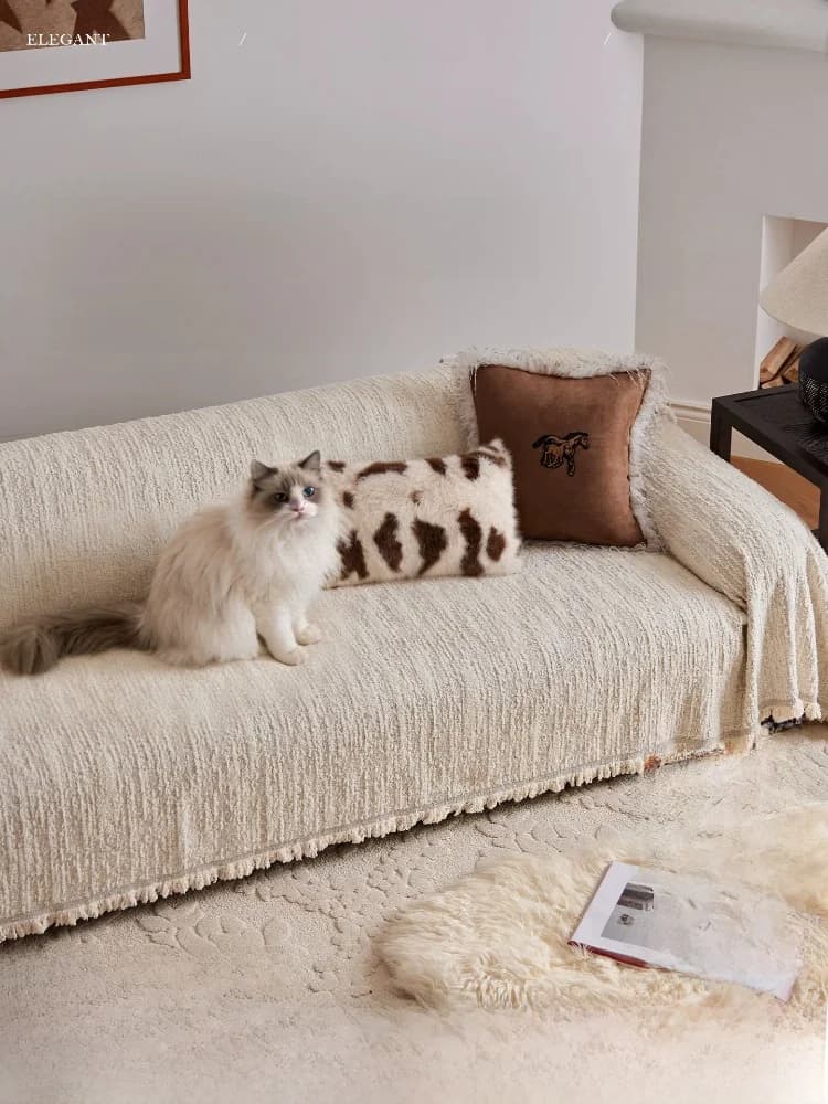 Velvet cover, Versatile sofa cover, Suitable for Different sizes of sofas